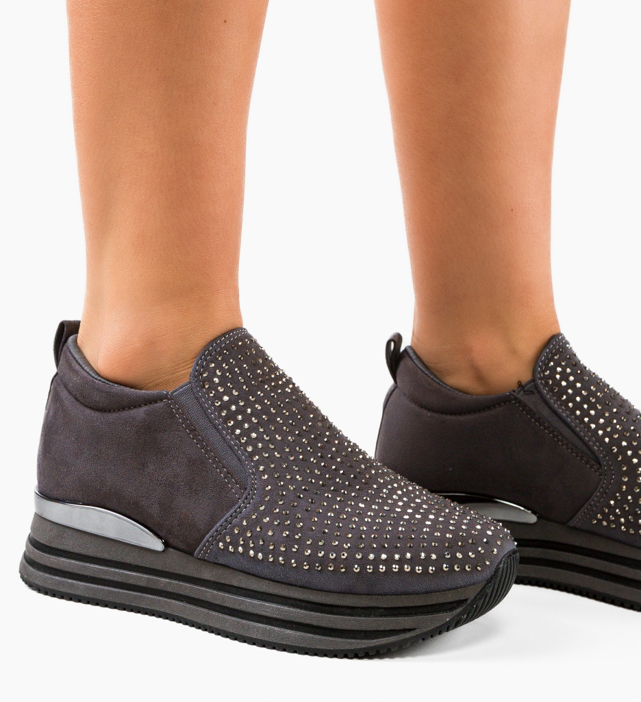 Pantofi Sport Duffy Gri - Confort și Stil