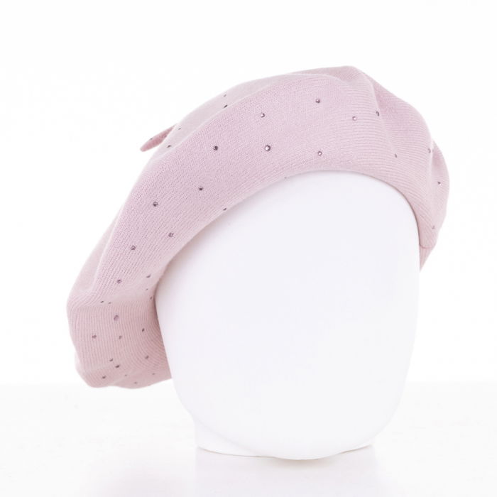 Bereta Chic Roz cu Strasuri - Shopika