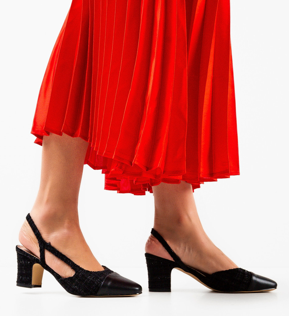 Pantofi Gomez Negri | Eleganță și Stil - imagine 3