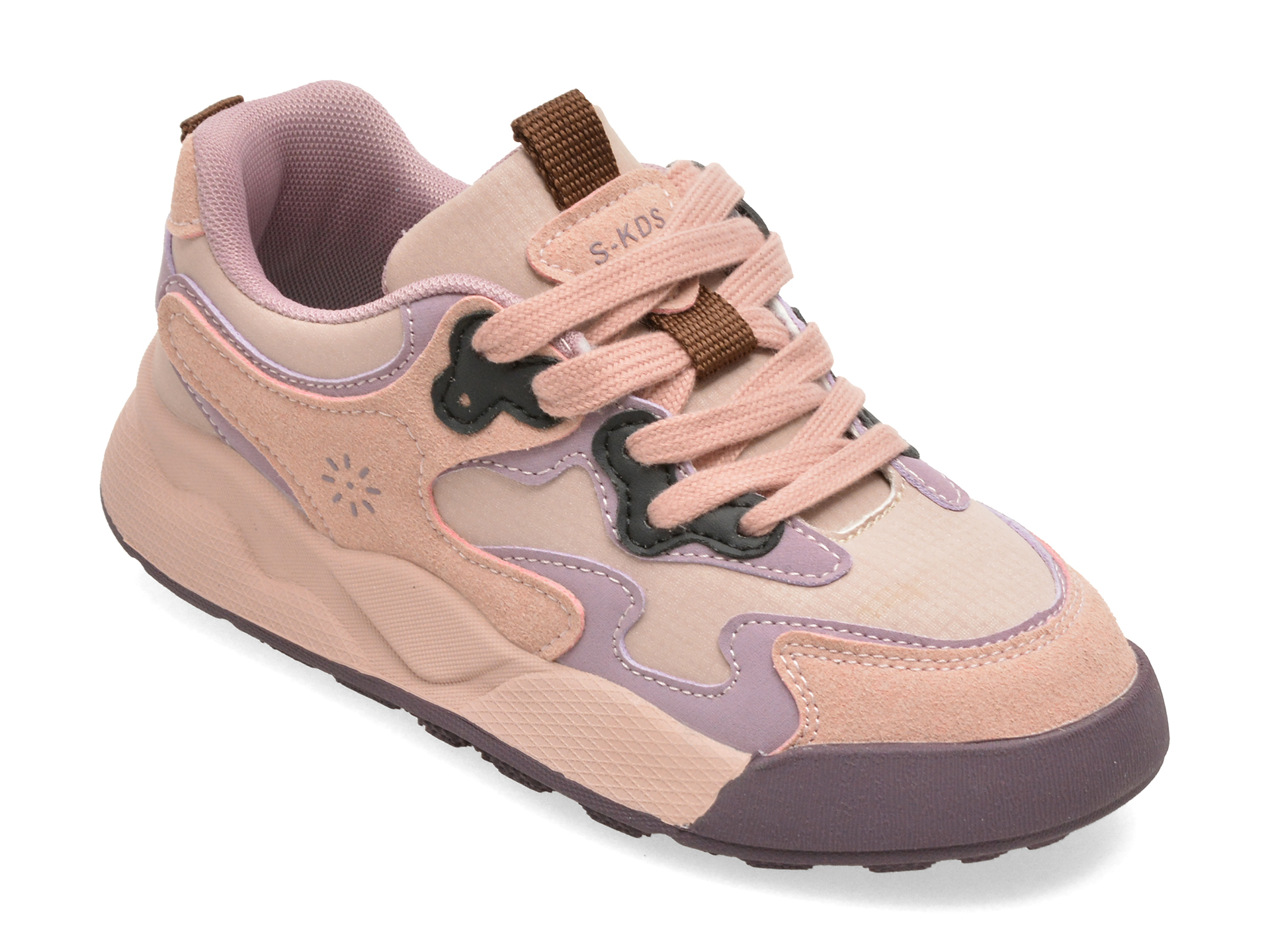 Pantofi sport Selection Kids mov din piele