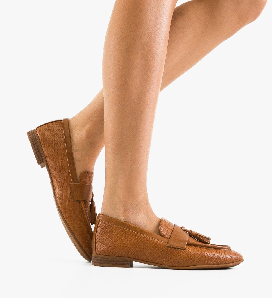 Pantofi Casual Singleto Camel - Confort și Stil - imagine 4