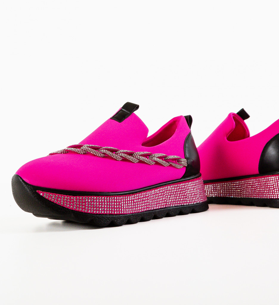 Sneakers Dama Andala Fuchsia | Confort și Stil - imagine 7