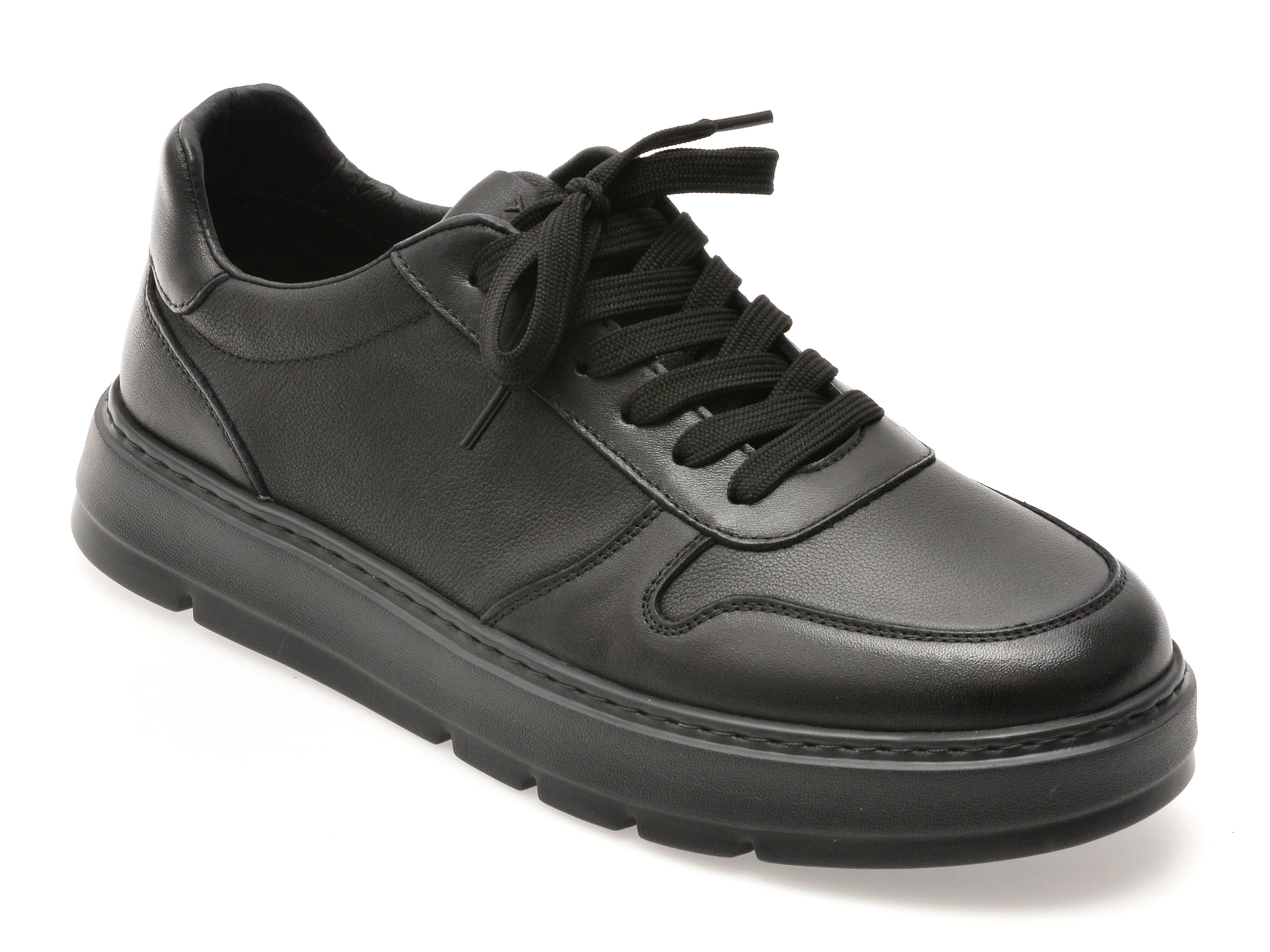 Gryxx Pantofi Sport Piele Naturală Negri