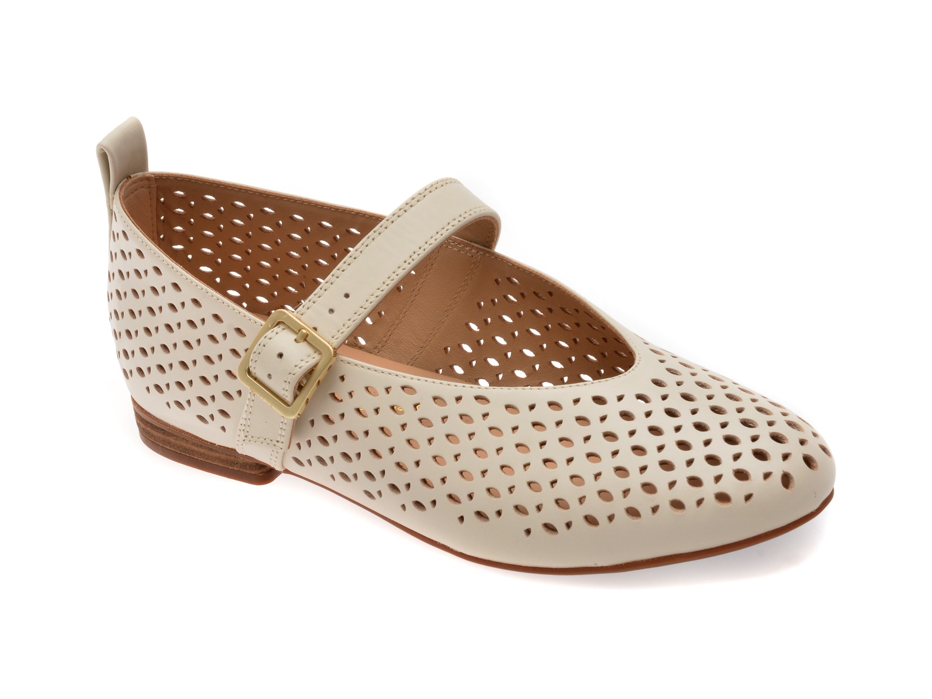 Balerini Clarks FAWNA JANE din piele naturală