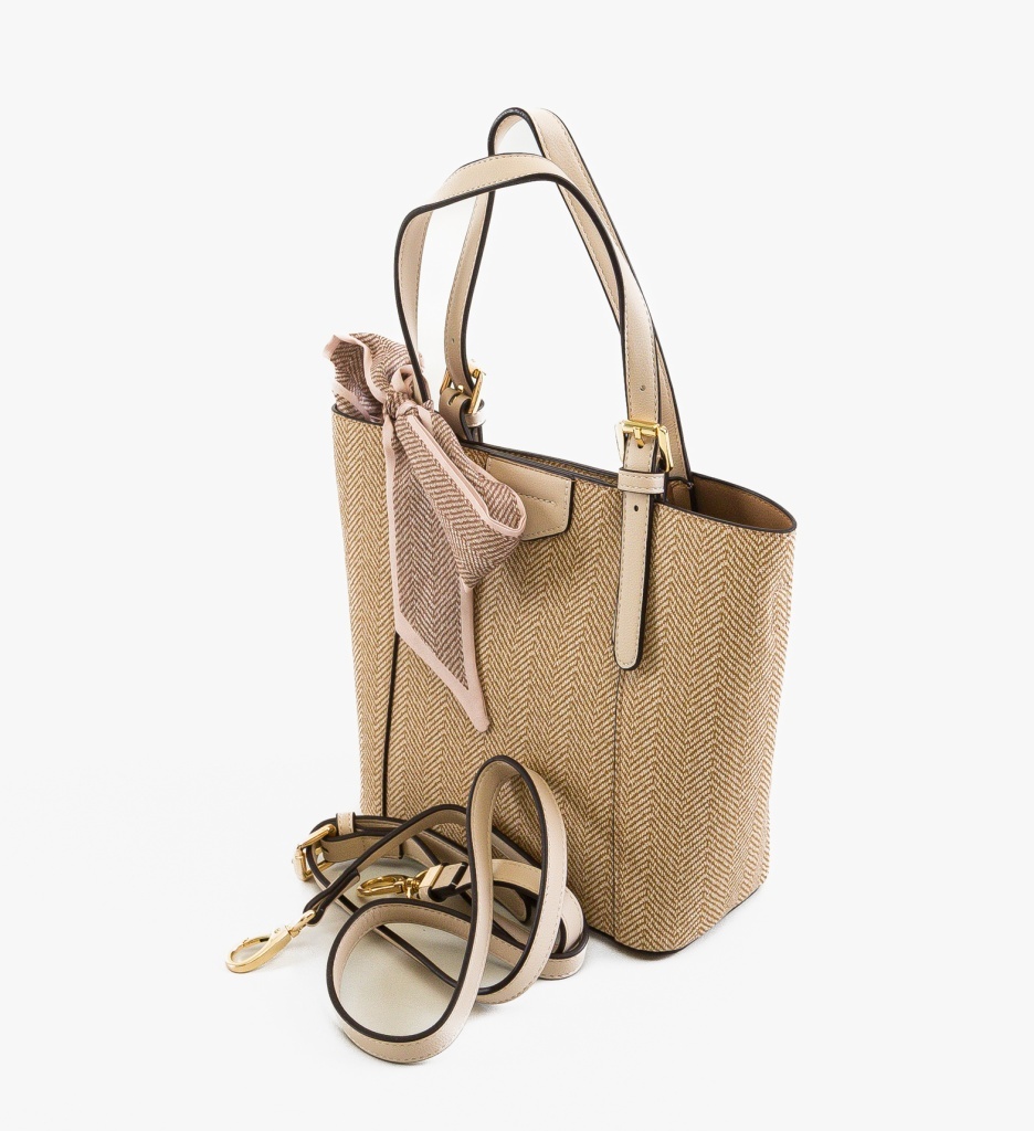 Geanta Dama Bej Palmare | Stil si Eleganta - imagine 5