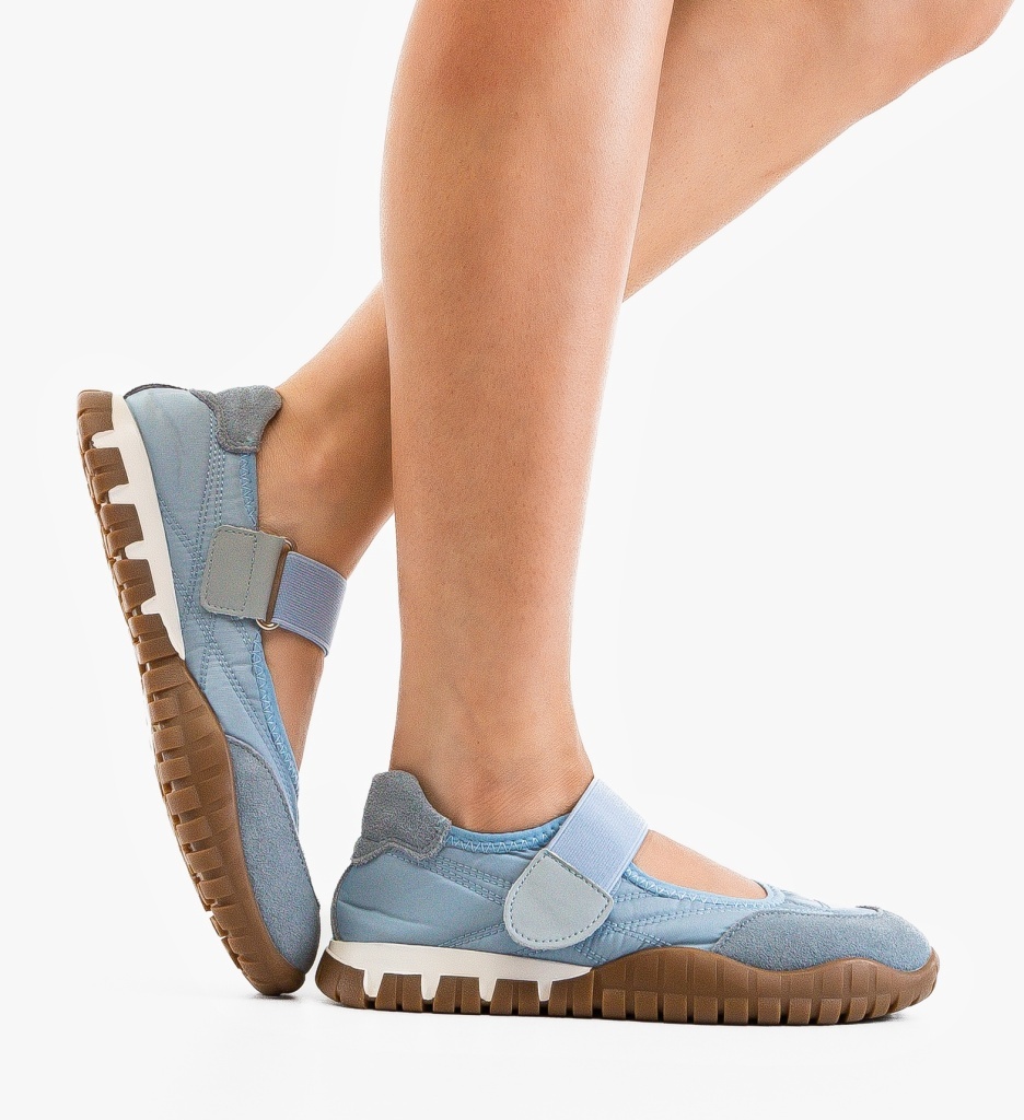 Pantofi Casual Runny Albastri | Confort Urban - imagine 2