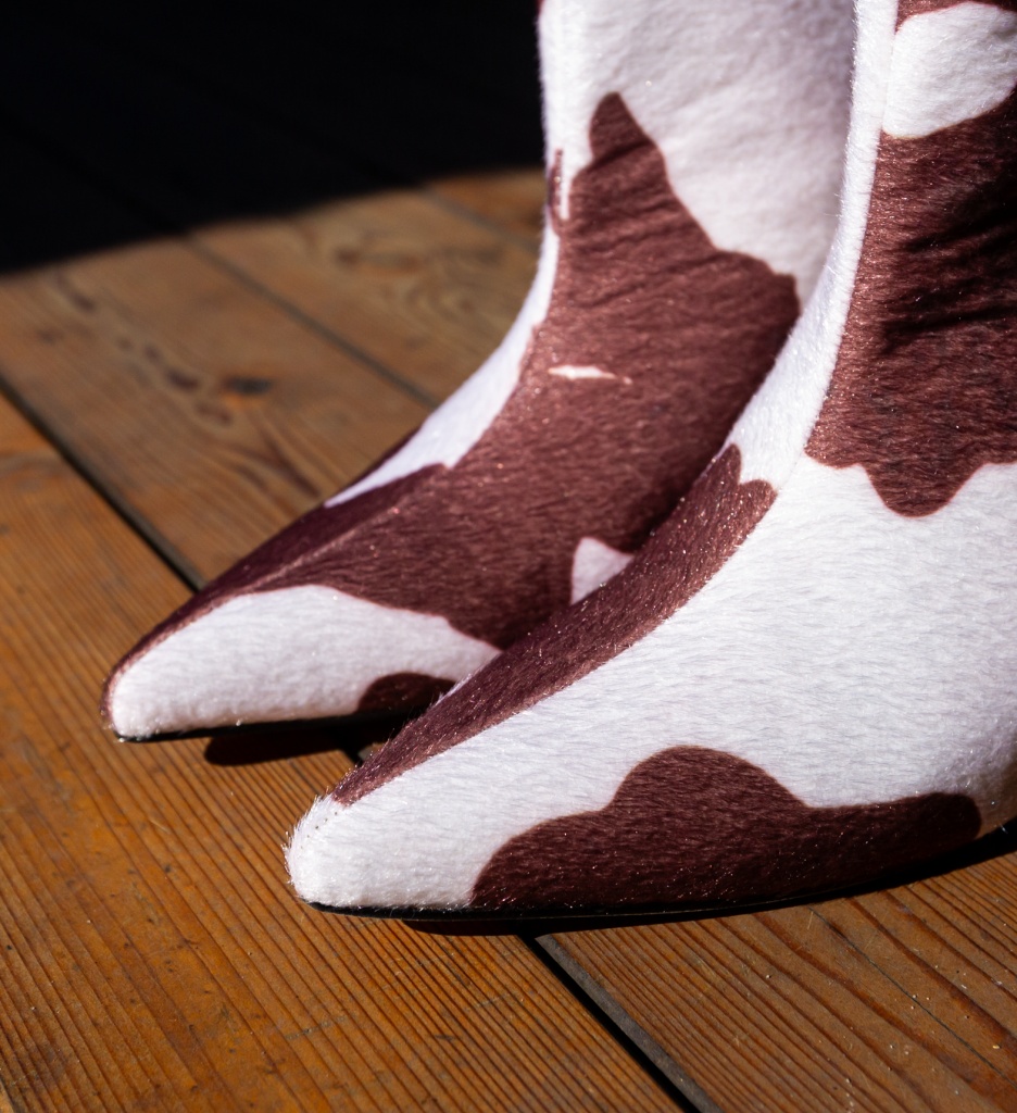 Botine dama Fulga Print - Eleganță și Stil - imagine 5