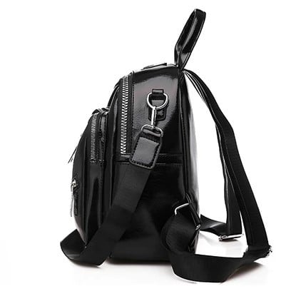 Rucsac Dama Delis Aisha Negru | 2-in-1 Versatil - imagine 3