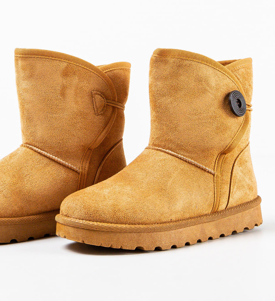 Cizme Dama Yubila Camel | Confort Termic - imagine 6