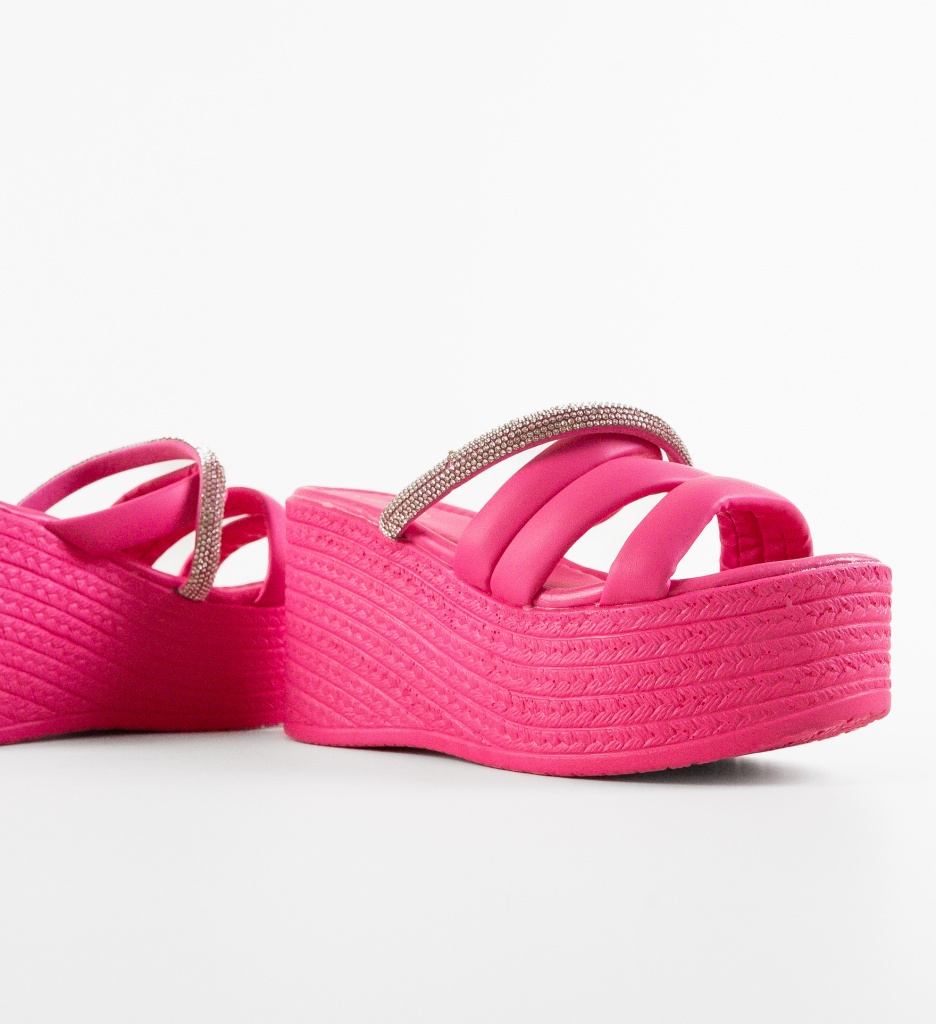 Platforme Namake Fuchsia | Stil și Confort - imagine 5