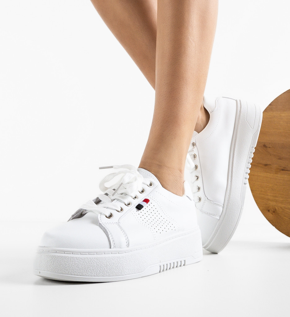 Sneakers Dama Morris Albi - Confort și Stil - imagine 2