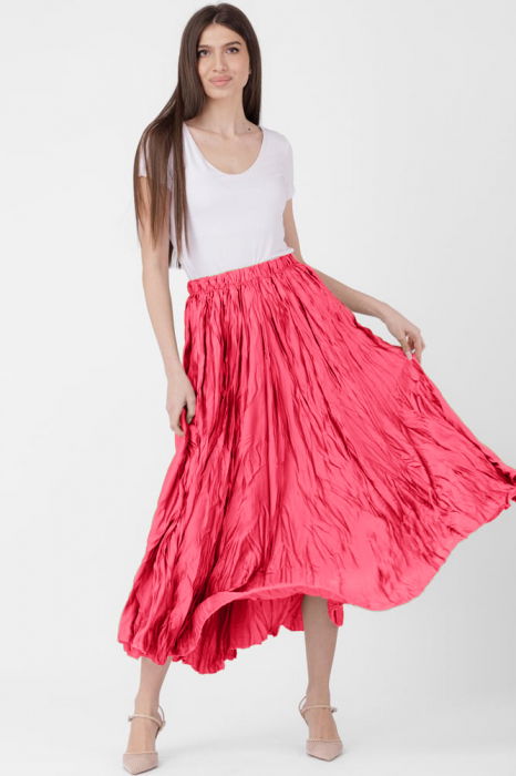 Fusta Creponata Shopika | Eleganță și Stil