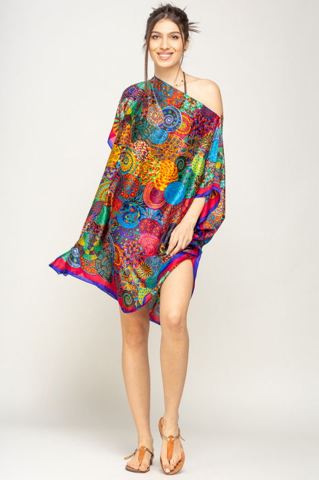 Poncho Plaja Mandale | Shopika Eleganta
