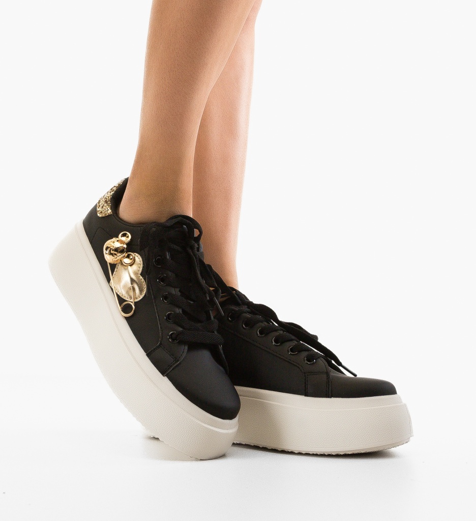 Sneakers Dama Neela Negri 2 | Stil si Confort