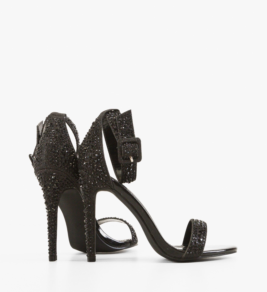 Sandale cu Toc Loluta Negre - Eleganță și Stil - imagine 5
