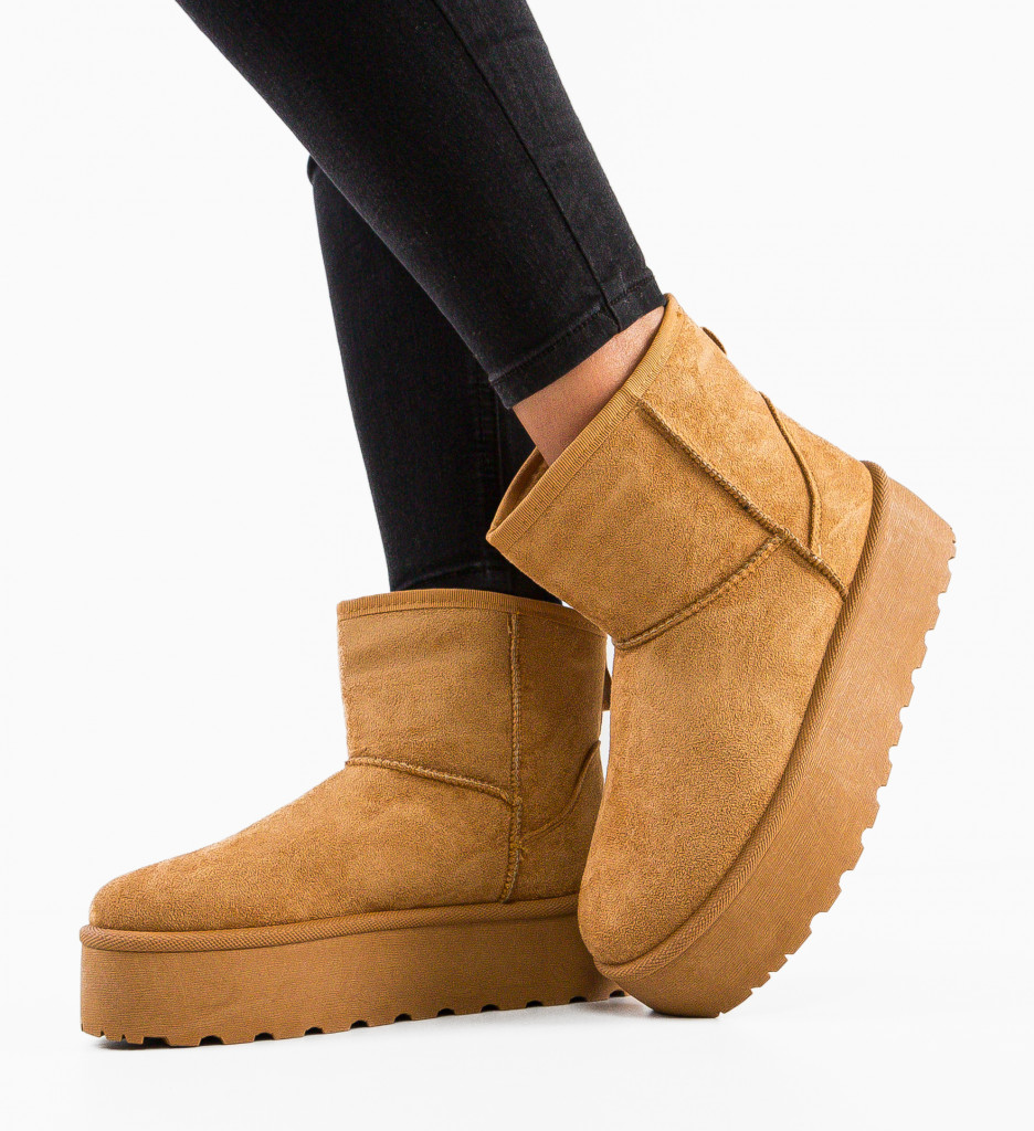 Cizme UG Sentino Camel - Confort și Stil Premium
