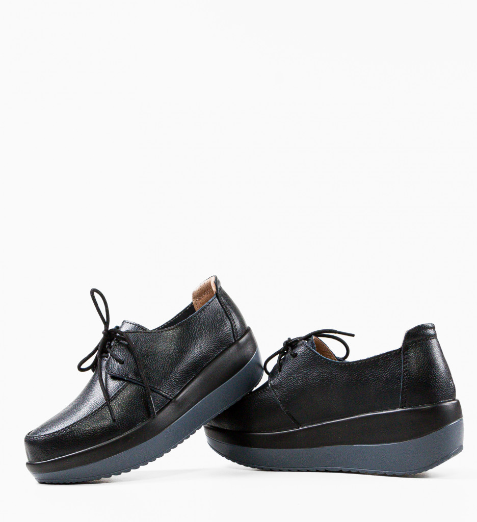 Pantofi Casual Negri - Stil și Confort Zilnic - imagine 12