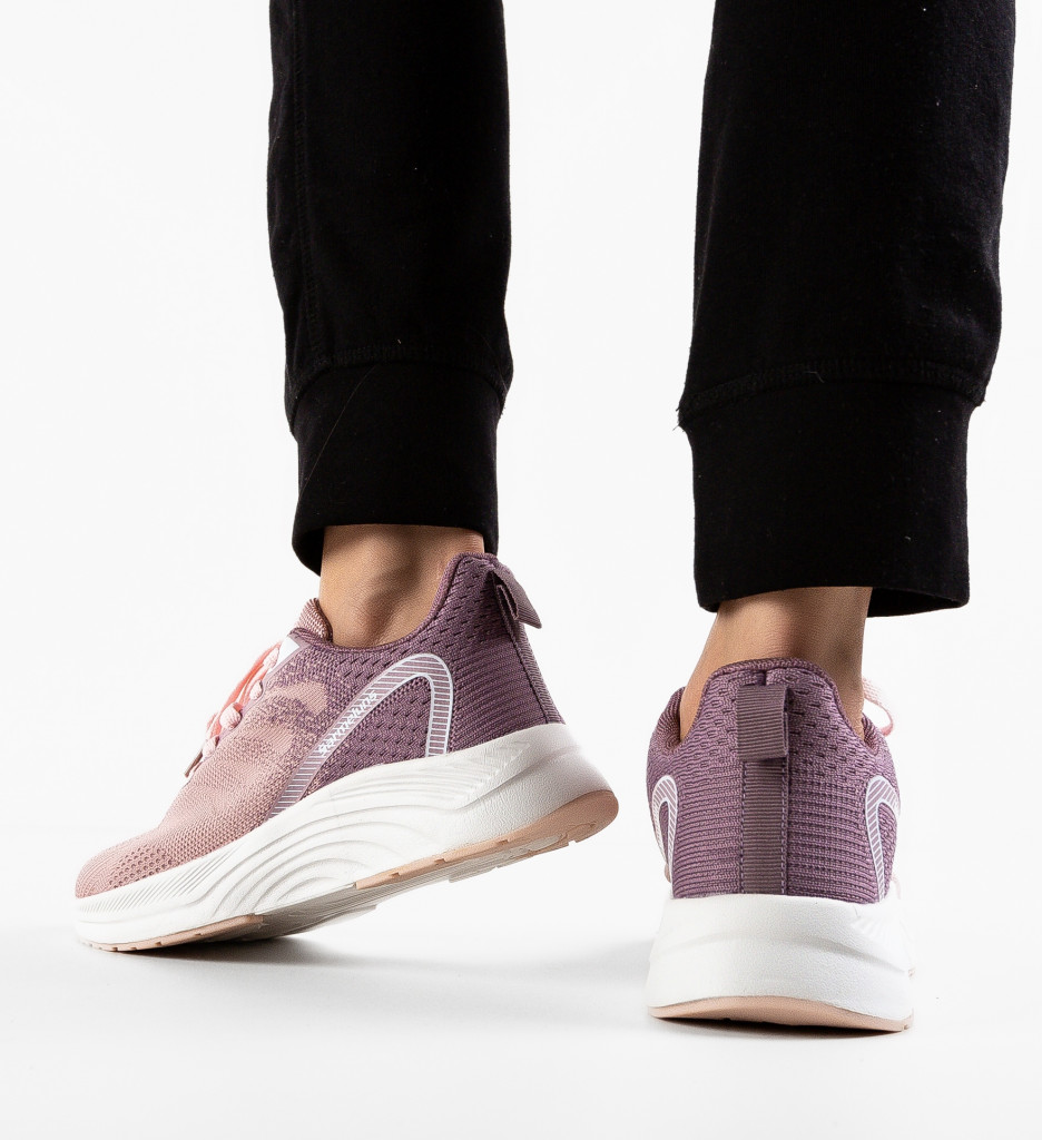 Pantofi Sport Mae Roz - Confort și Stil - imagine 3