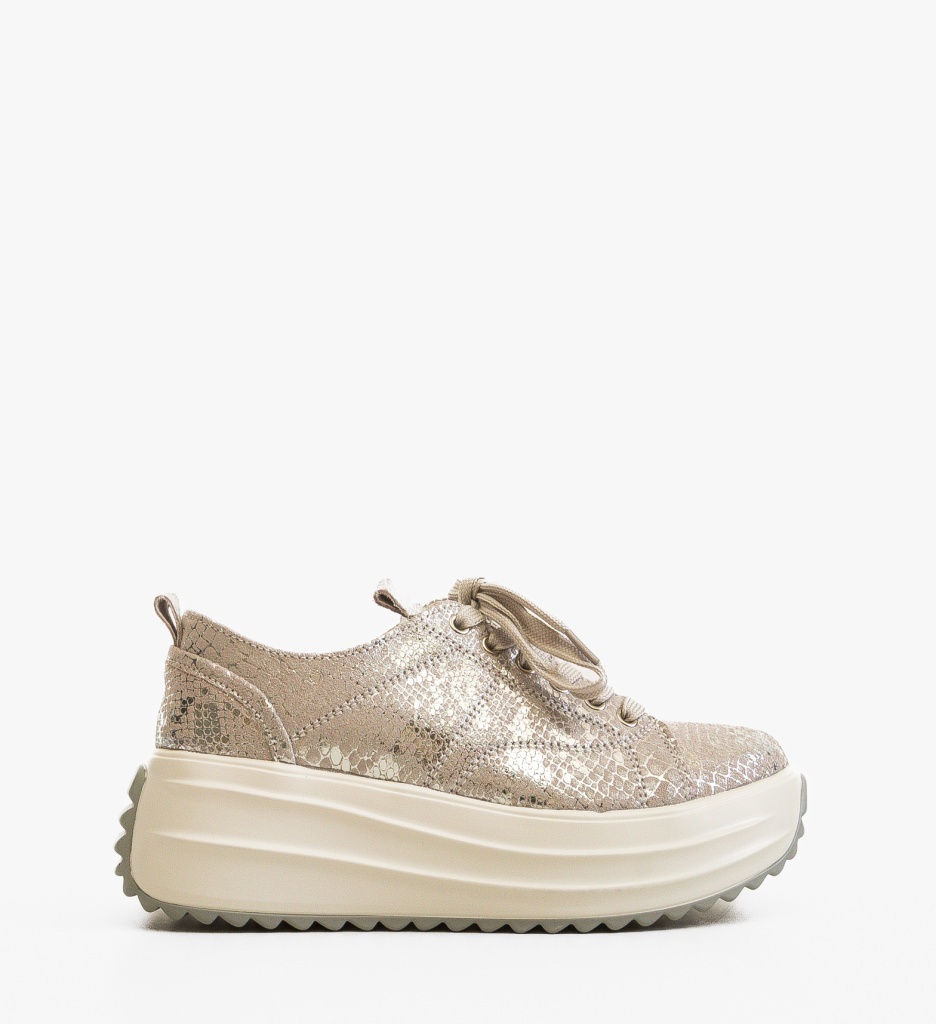 Pantofi Myhos Argintii - Stil Urban Elegant - imagine 5