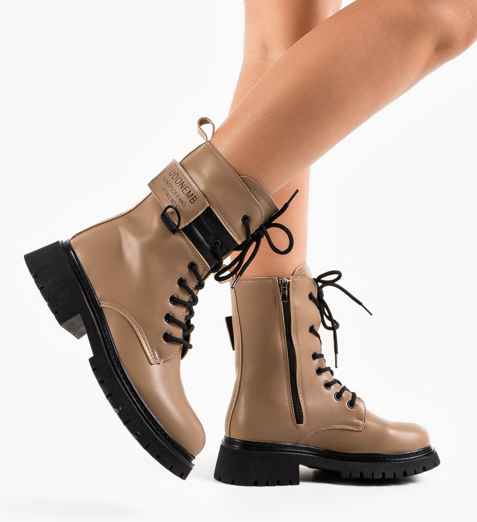 Ghete Dama Khaki Udonem | Stil si Confort