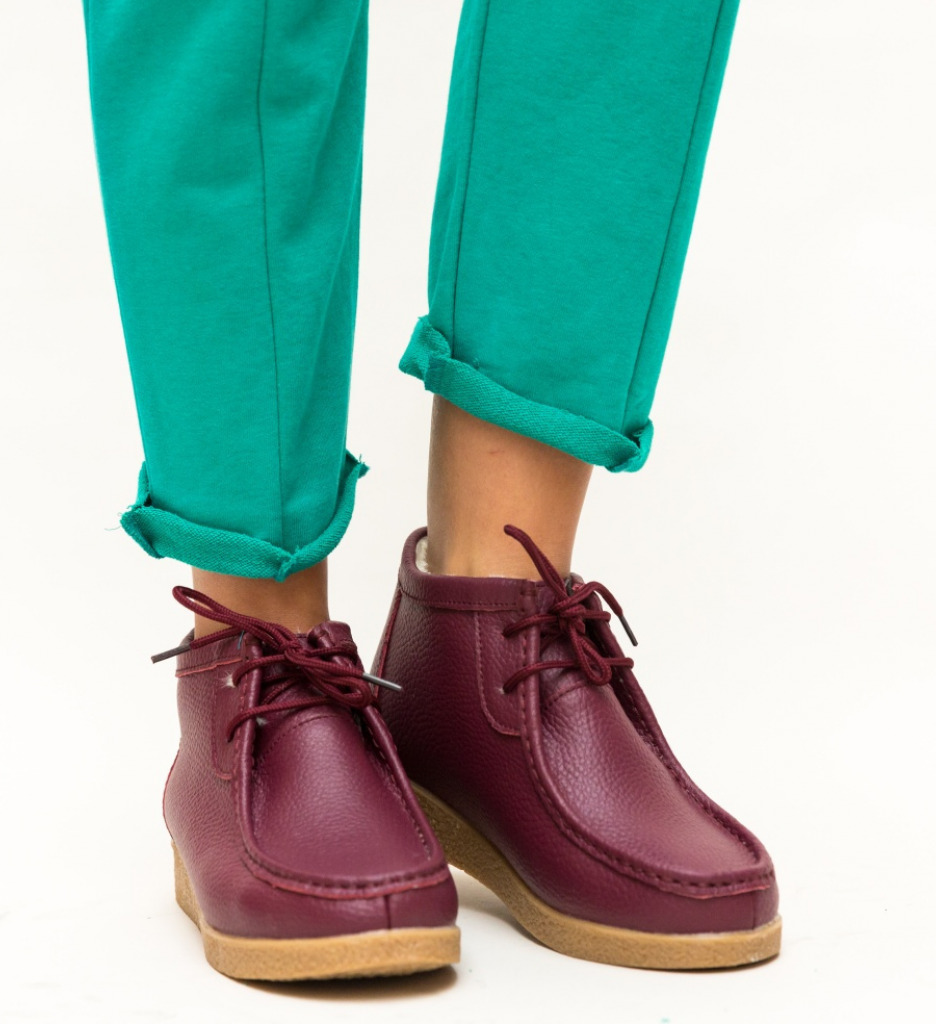 Pantofi Casual Munela Grena - Confort și Stil - imagine 2