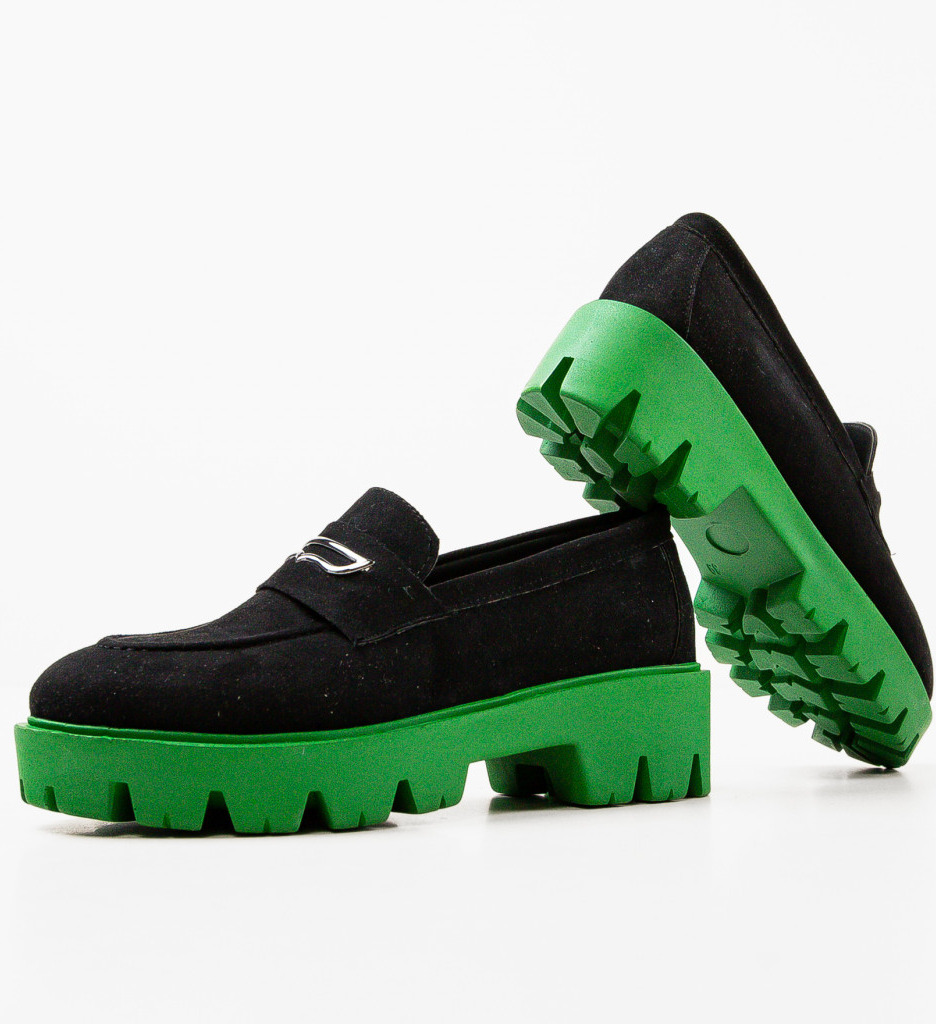 Pantofi Beikrols Negri | Casual & Eleganți - imagine 8