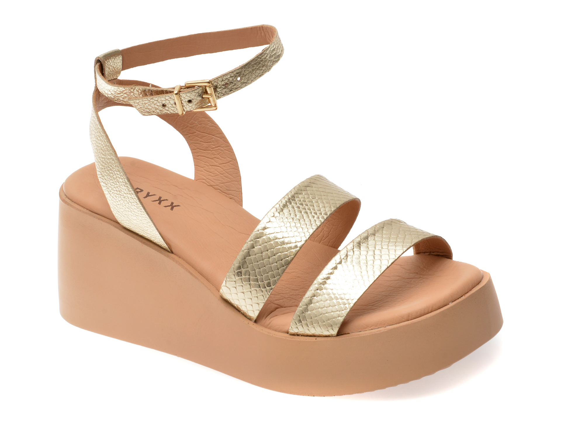 Sandale GRYXX Aurii Piele | Stil și Eleganță
