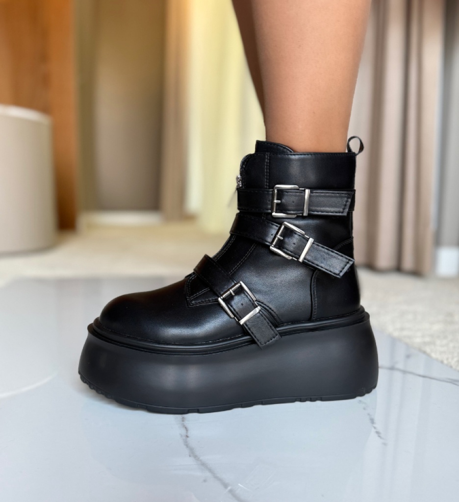 Ghete Dama Negre Elegante Carolt