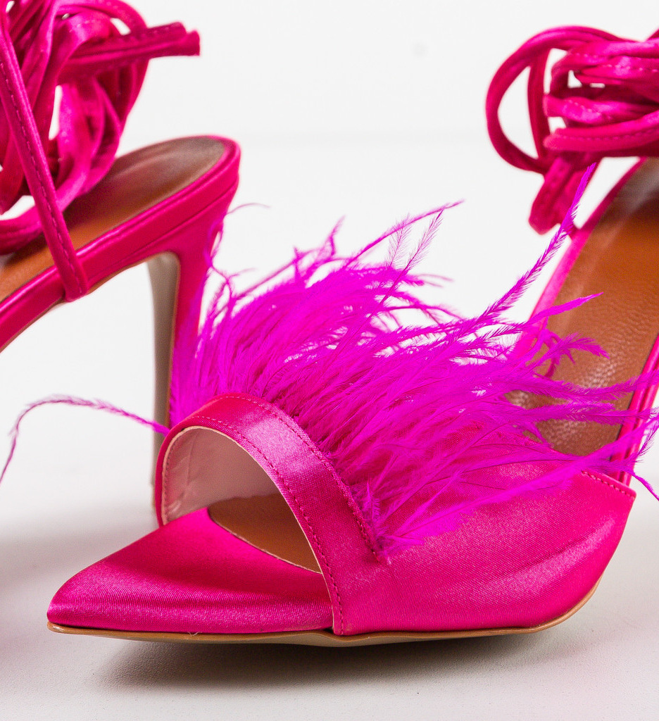 Sandale Orka Fuchsia | Toc Elegant pentru Ocazii - imagine 6