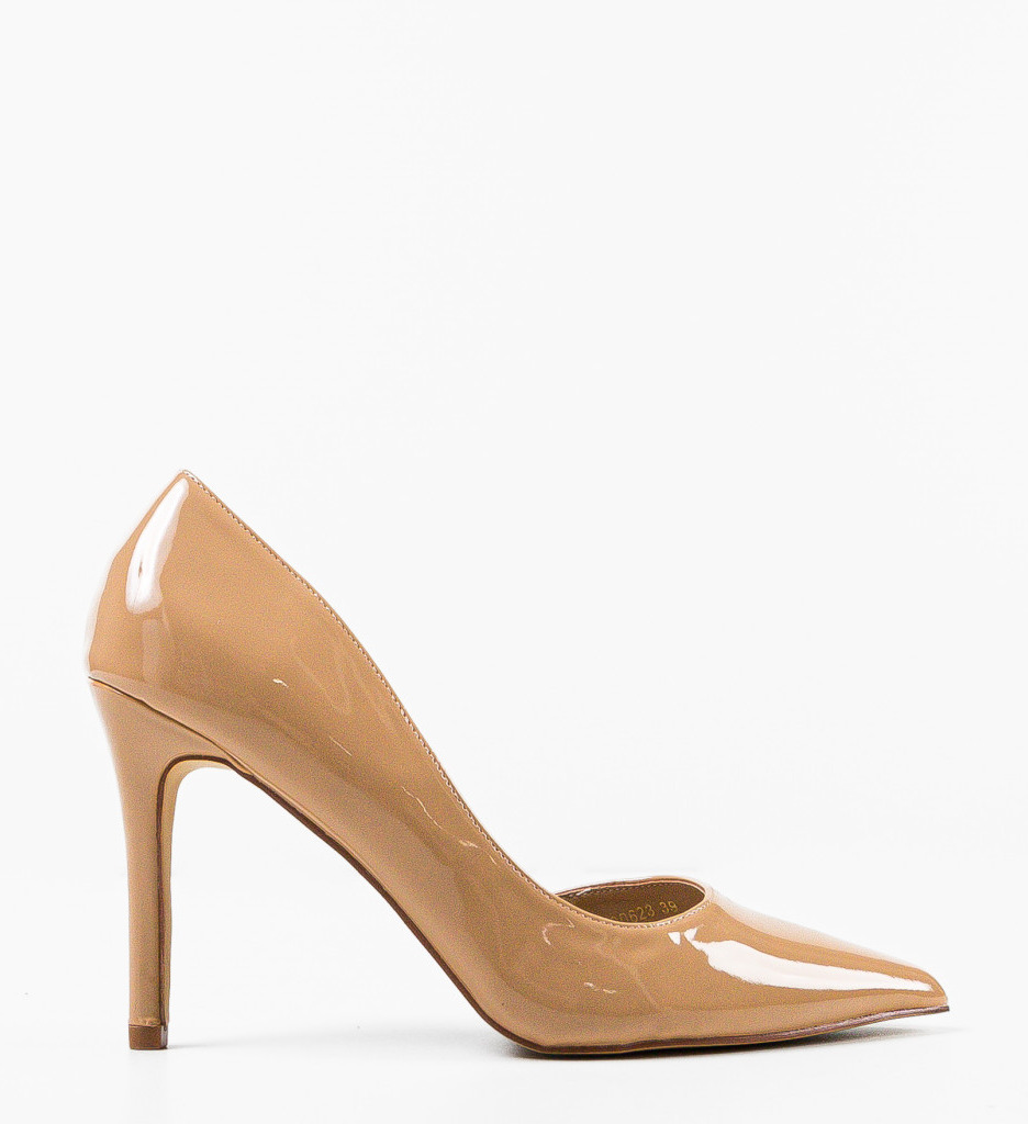 Pantofi Toc Zayan Bej - Eleganță și Stil - imagine 6