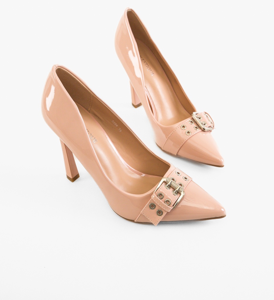 Pantofi Stiletto Dama Nude - Eleganță și Stil - imagine 5