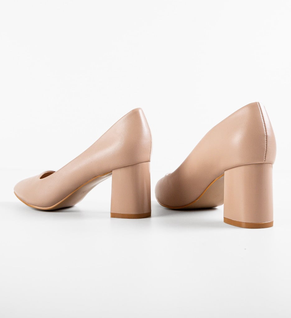 Pantofi Dama Roz cu Toc - Eleganță Asigurată - imagine 9