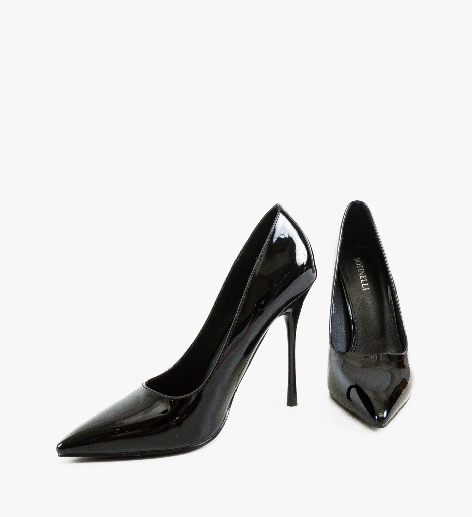 Pantofi Stiletto Negri Helar | Eleganță Maximă - imagine 6