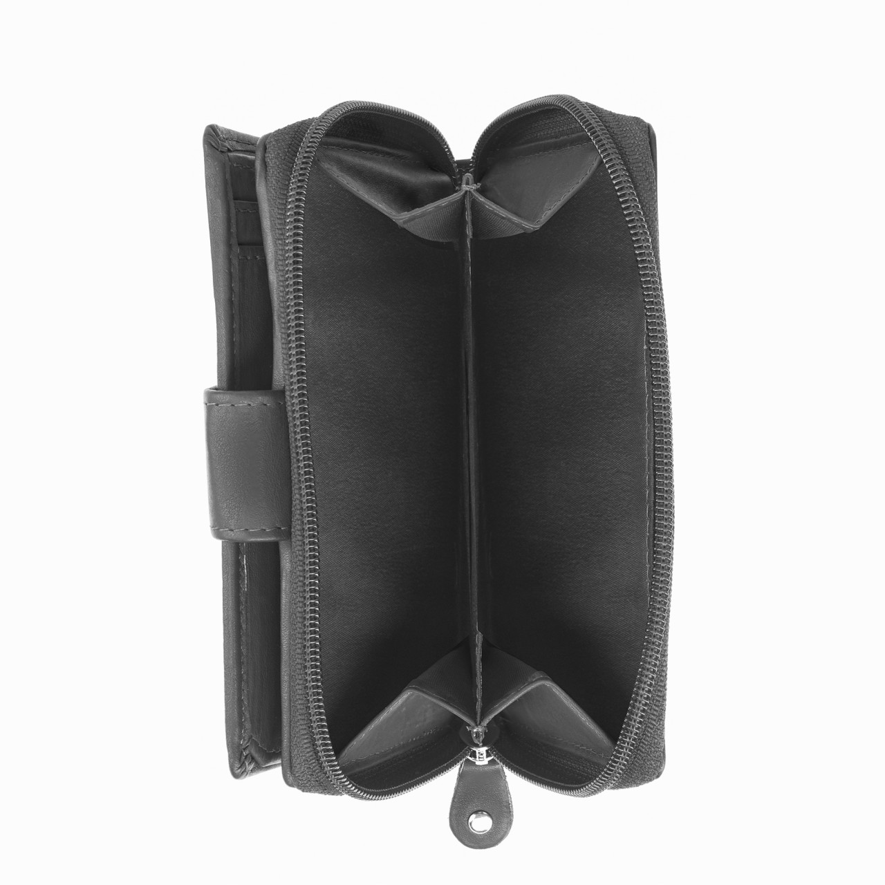 Portofel dama Marquise, Annelisse PT1487, piele naturala, Negru - imagine 4