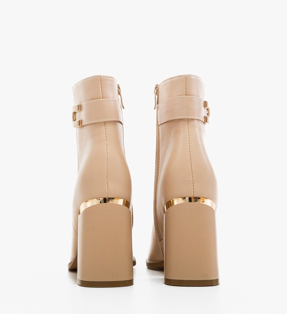 Botine Dama Sammy Bej - Eleganță și Confort - imagine 2