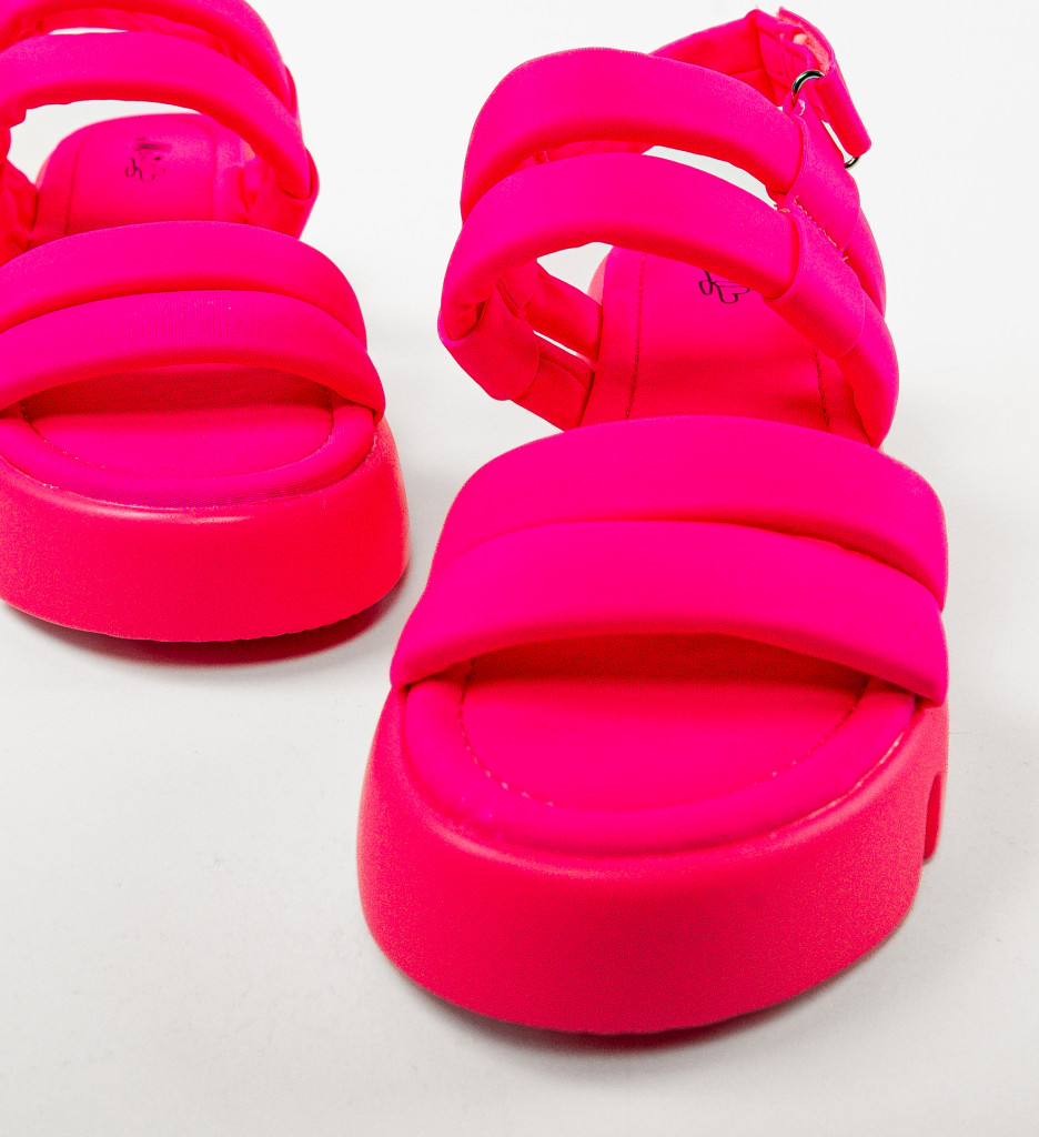 Sandale Dama Cairo Fuchsia - Eleganță și Confort - imagine 4
