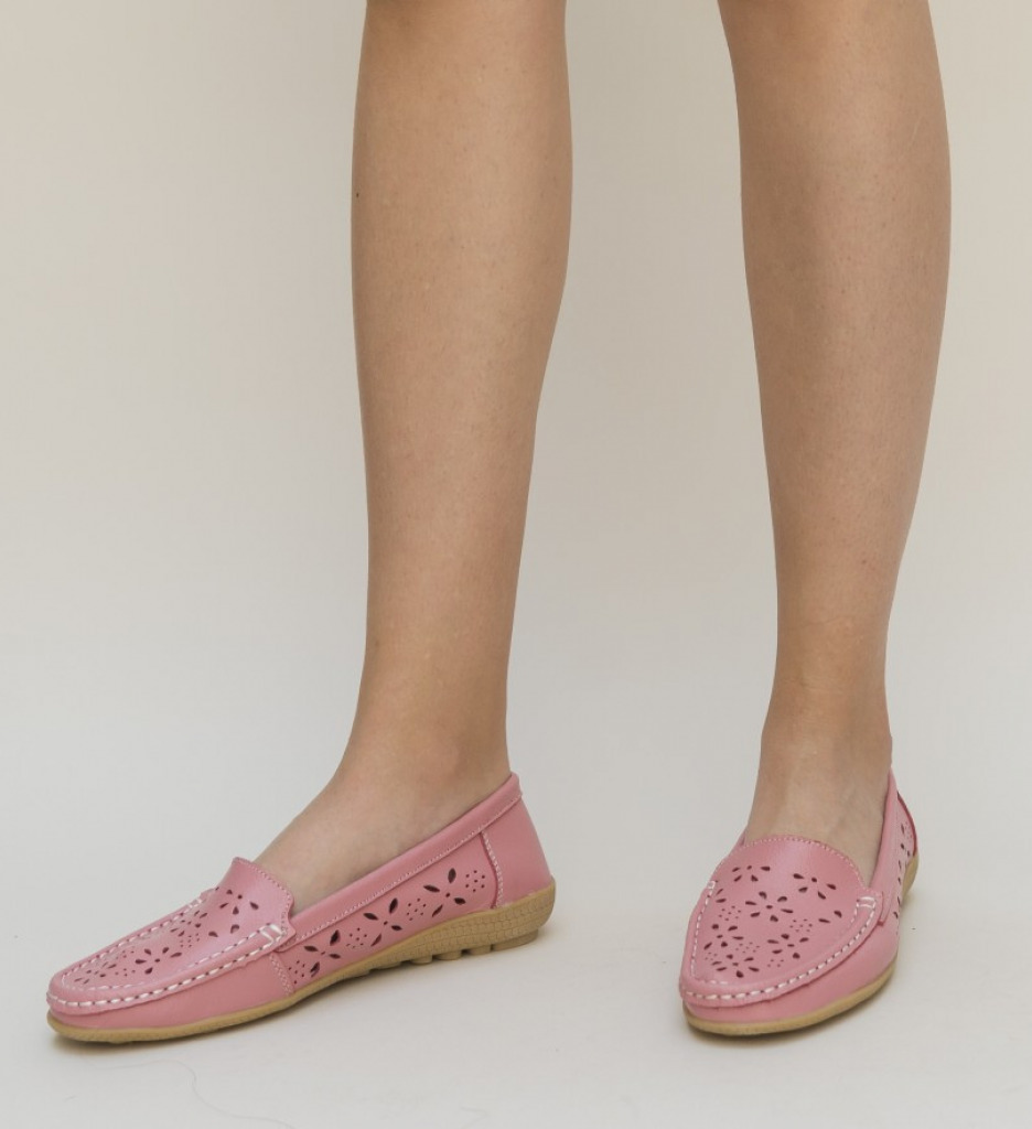 Pantofi Casual Roz pentru Confort pe Durata Zilei - imagine 2