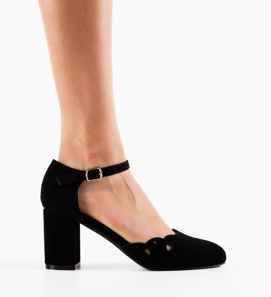 Pantofi Danila Negri Eleganți - Confort Stil - imagine 5