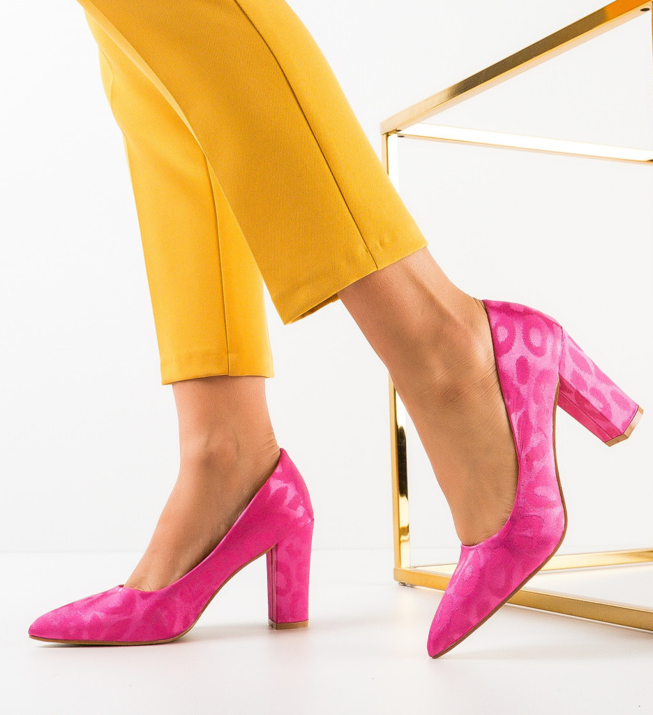 Pantofi dama Kean Fuchsia - Eleganță și Stil