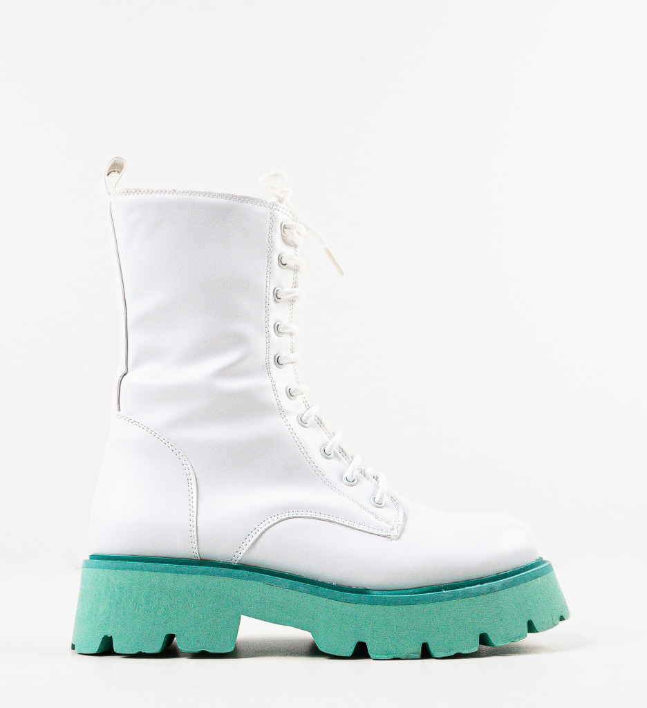 Ghete Dama Darke Albe - Eleganță și Confort - imagine 4