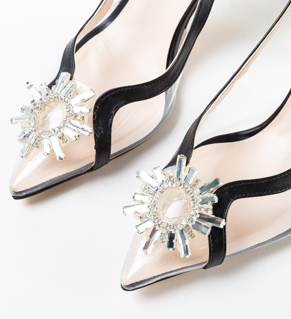 Pantofi Dama Recce Negri | Eleganță și Stil - imagine 7