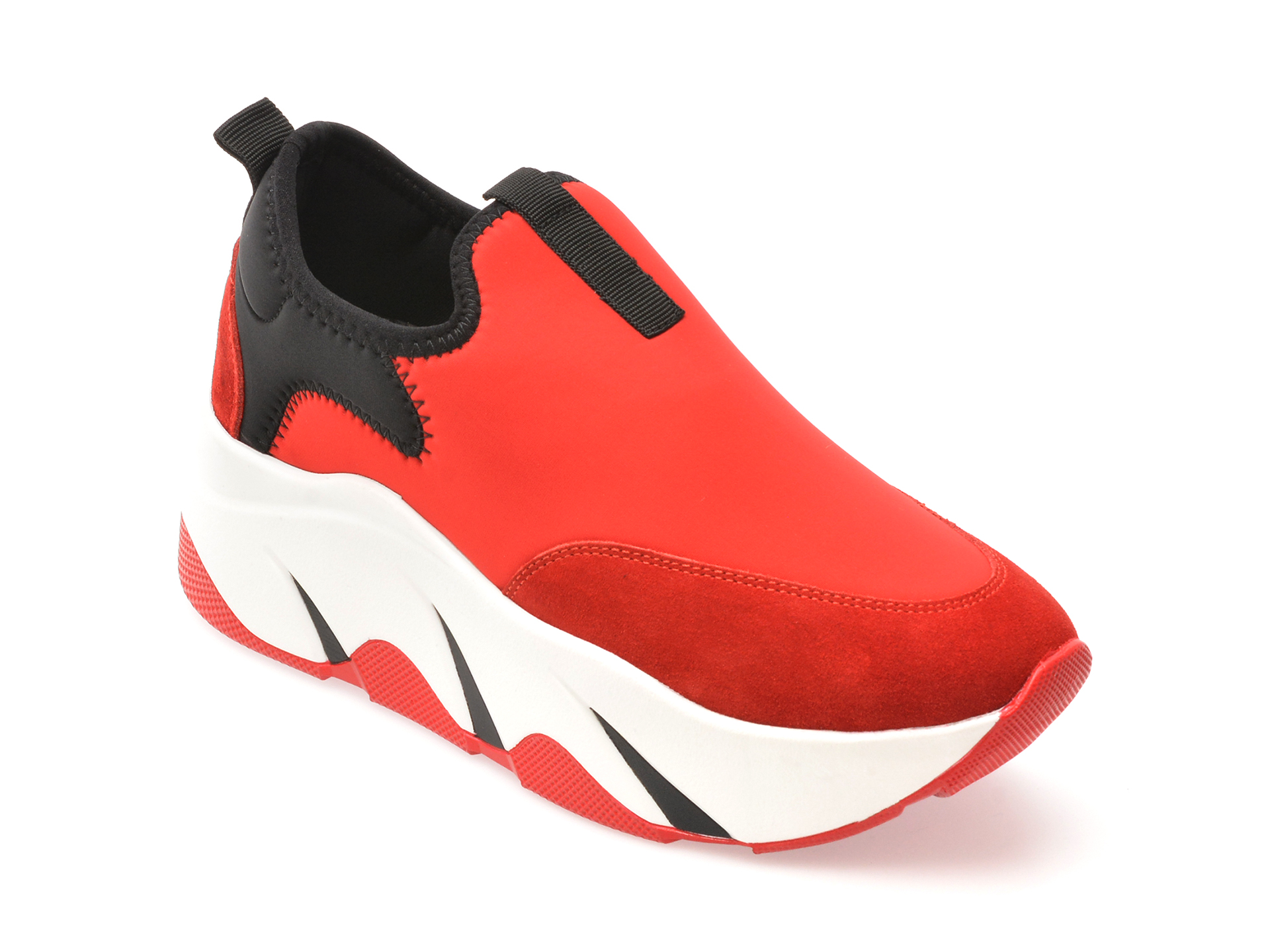 Pantofi Sport GRYXX Rosii Slip-on Confort