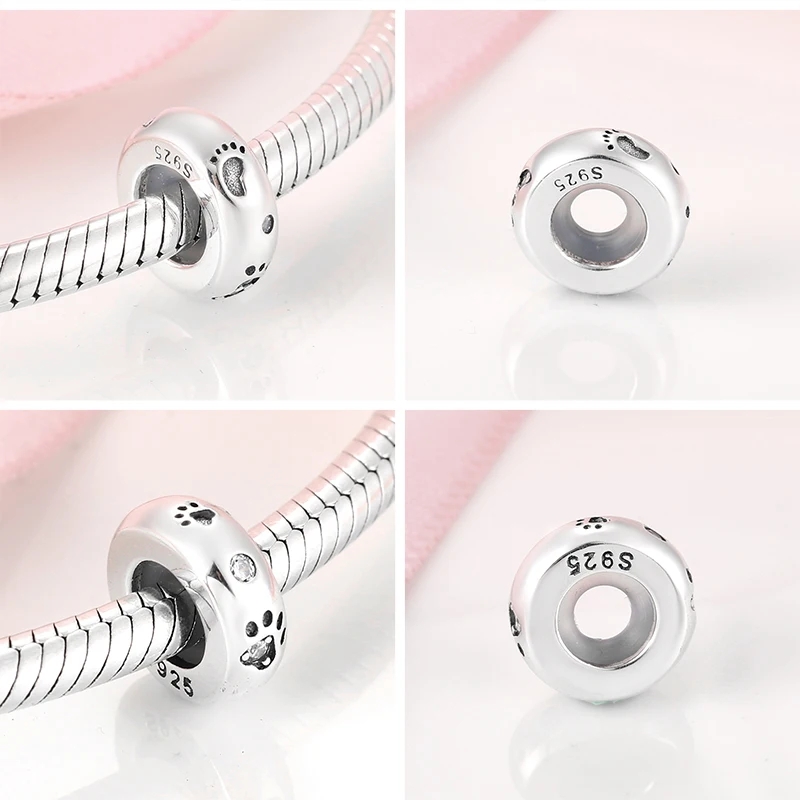 Delis Charm Baby Steps Argint 925 - imagine 3