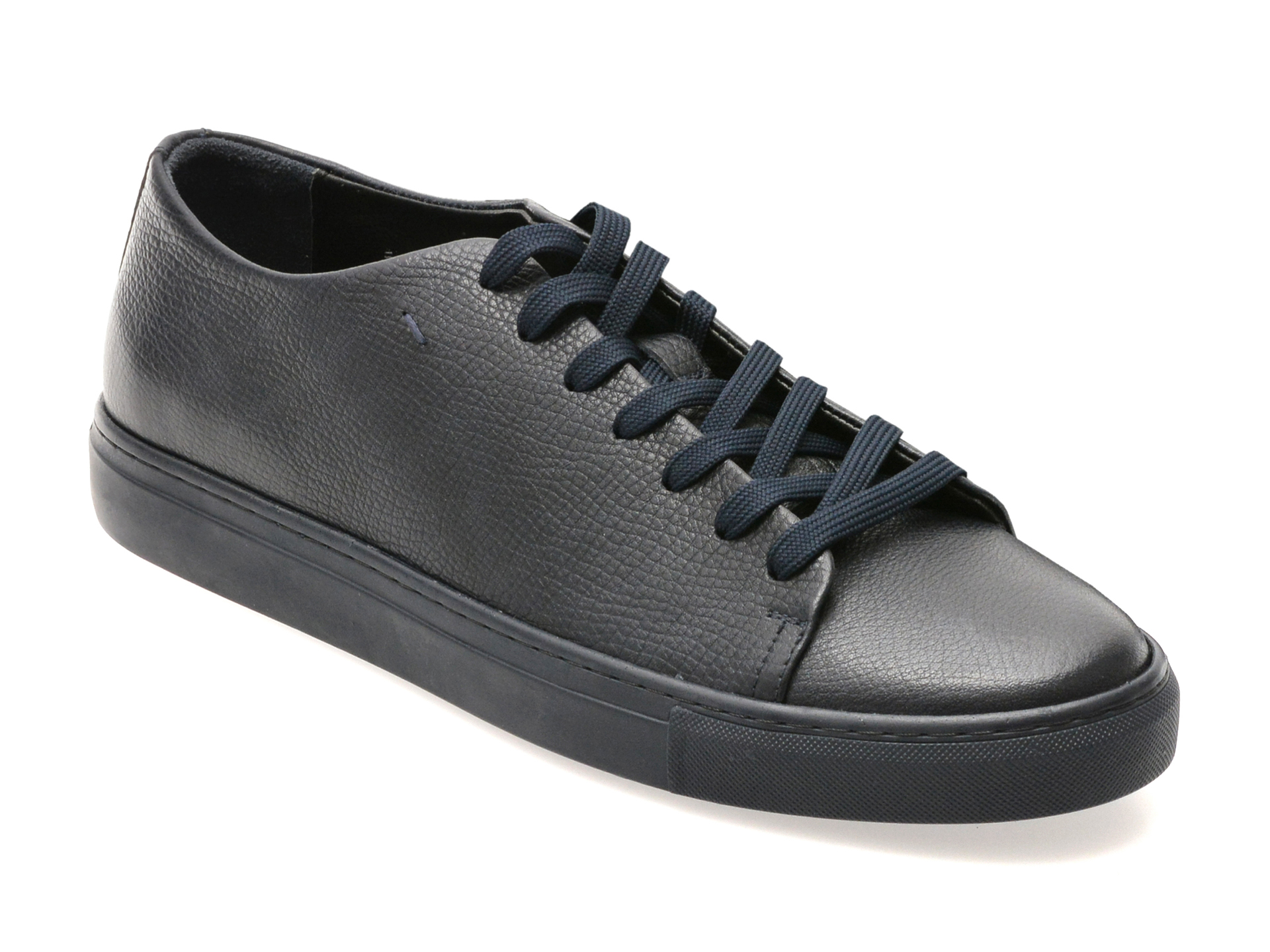 Pantofi Bite The Bullet bleumarin din piele naturală