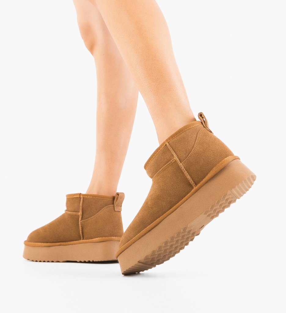 Cizme Ug Adaluzia Camel - Confort & Stil - imagine 4