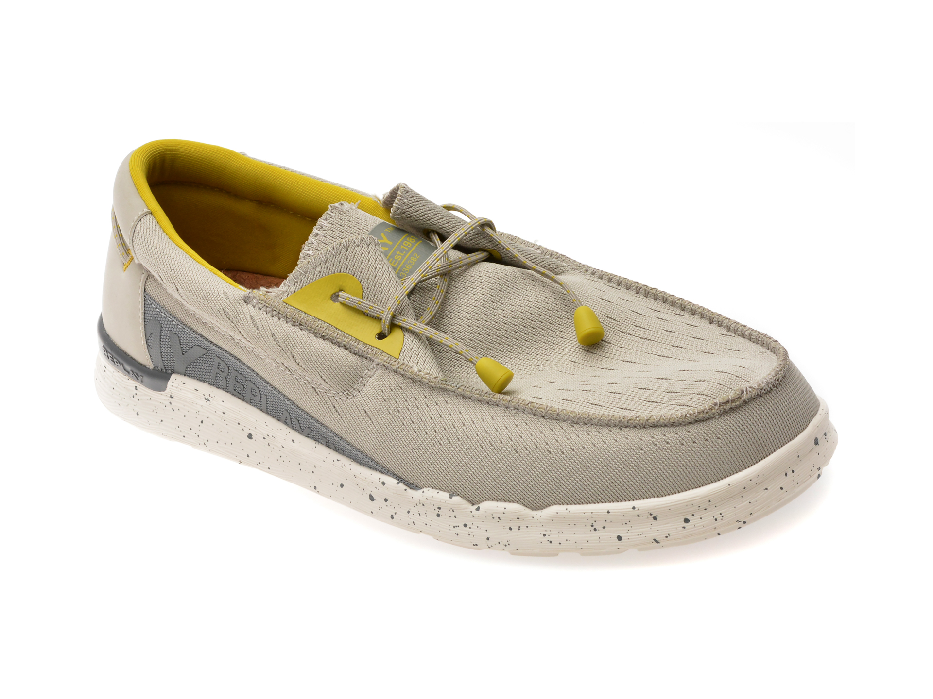 Mocasini REPLAY Gri | Confort si Eleganta