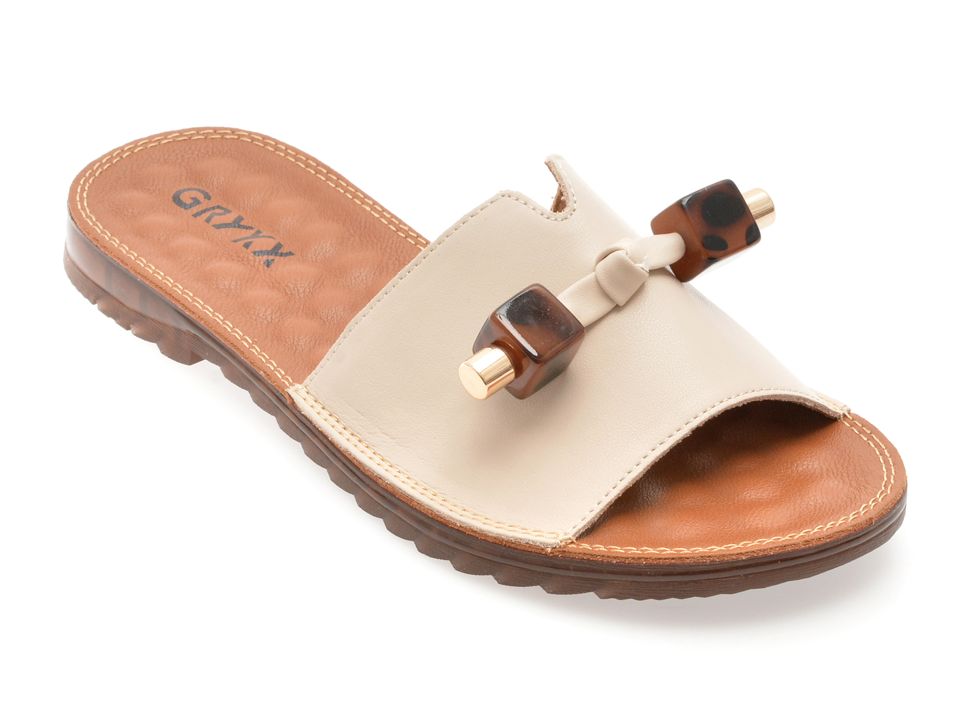 Papuci GRYXX Piele Naturală | Confort Superior