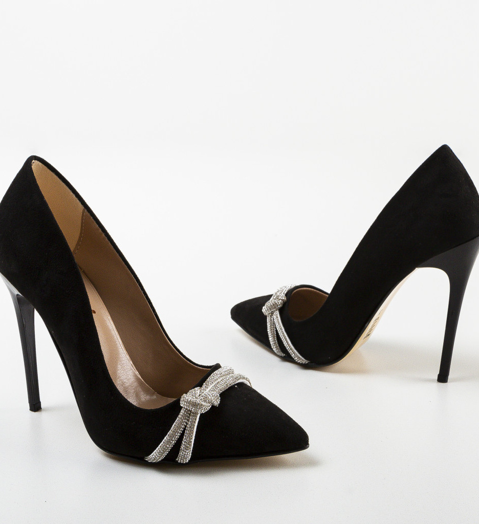 Pantofi Casette Negri - Eleganță Modernă - imagine 6