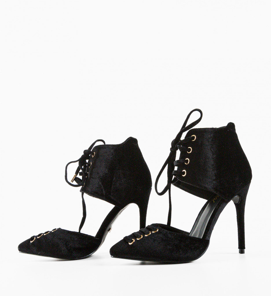 Pantofi Luhrat Negri - Eleganță și Stil - imagine 6
