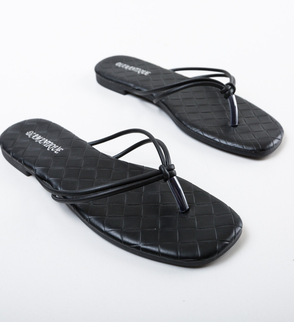 Papuci Sauqo Negri | Confort și Stil - imagine 5